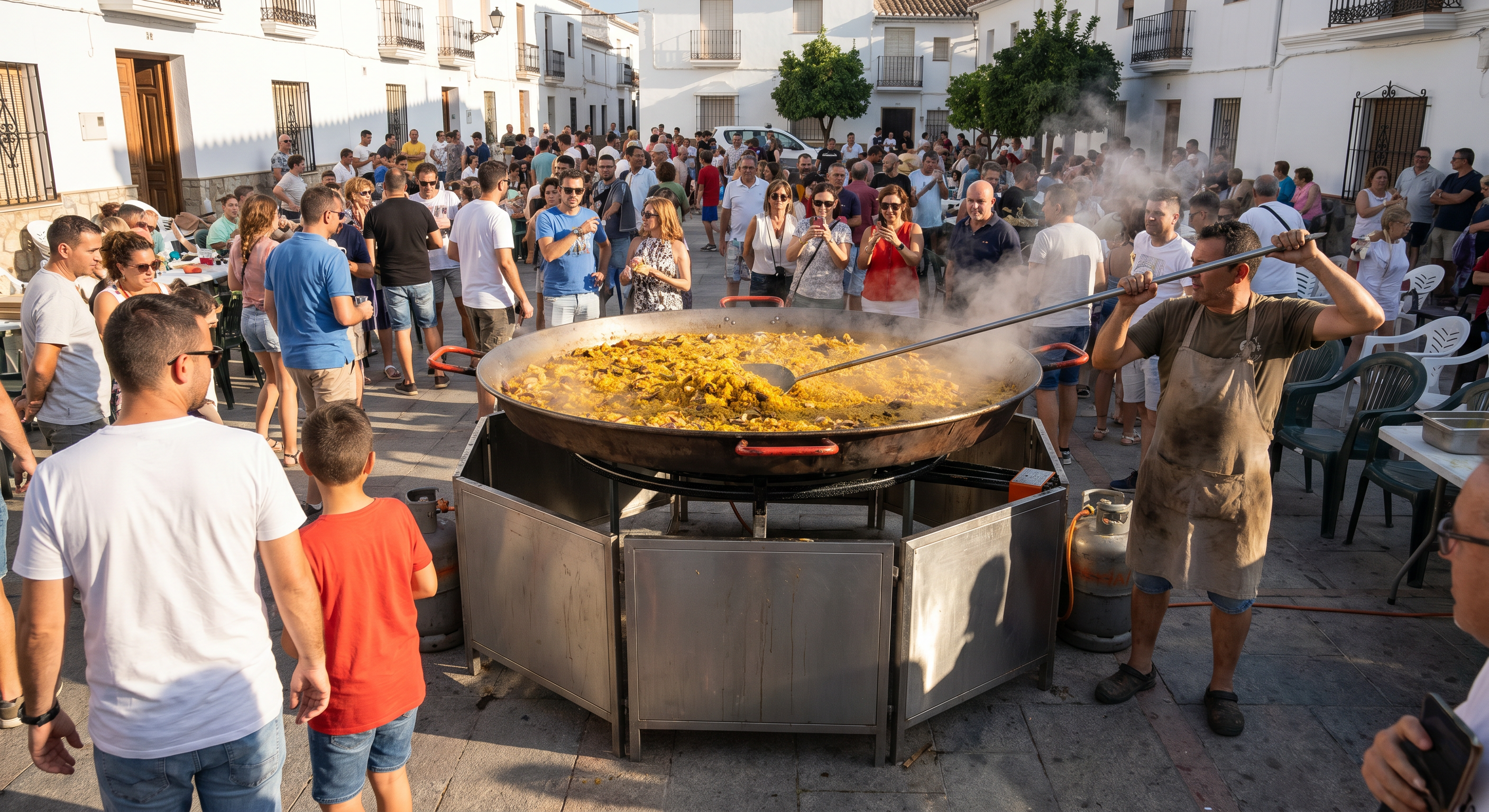 Paella gigante para eventos: por qué supera a cualquier otro catering