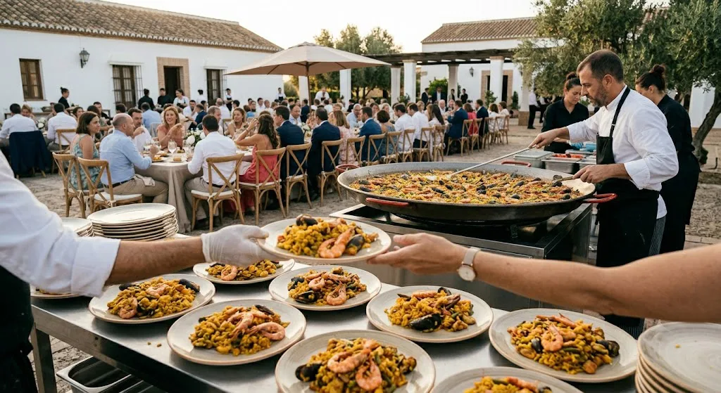 Paella gigante para 100, 200, 300 y 500 personas: qué necesitas saber para organizar tu evento