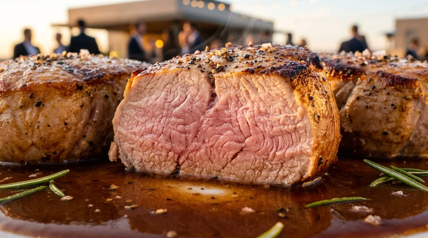 Medallones de Solomillo — plato de nuestra carta de catering