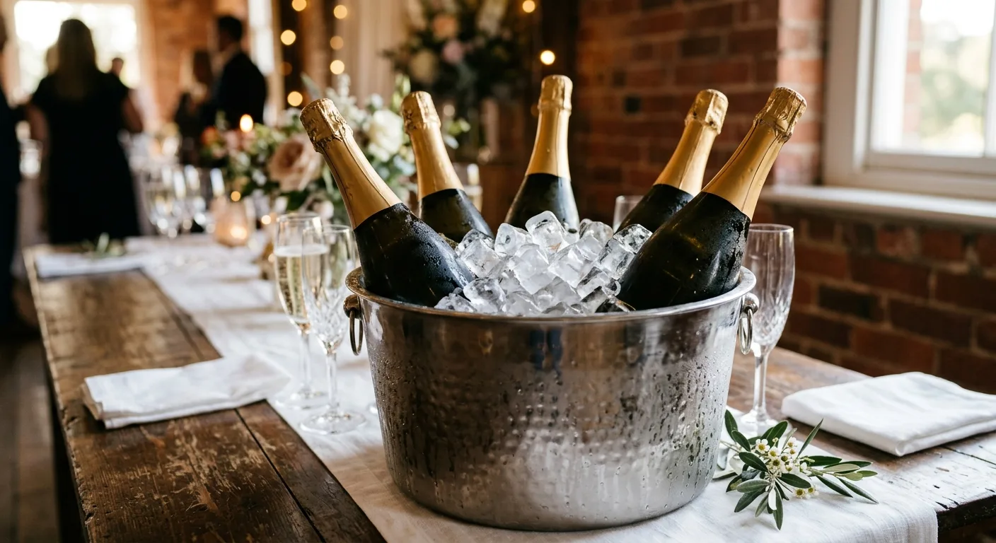 Cava - Vino espumoso — plato de nuestra carta de catering