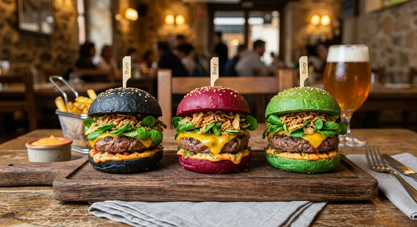 Mini Burger Pop de Buey — plato de nuestra carta de catering
