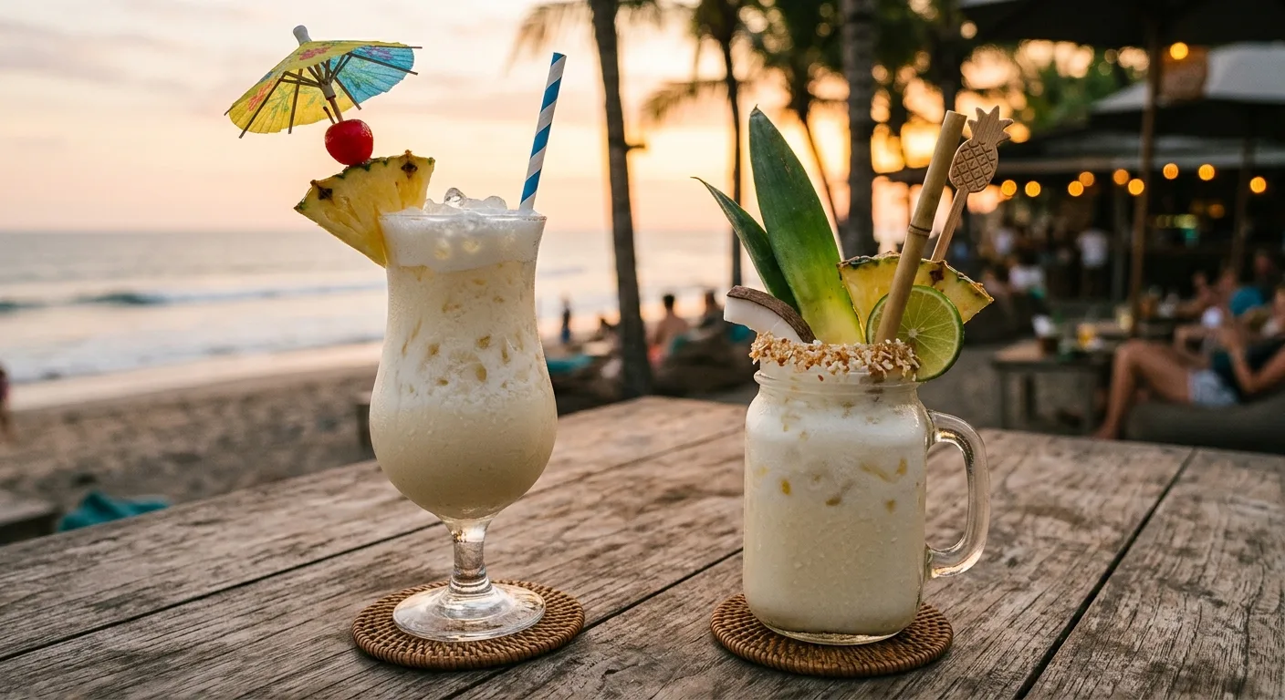 Piña colada — plato de nuestra carta de catering