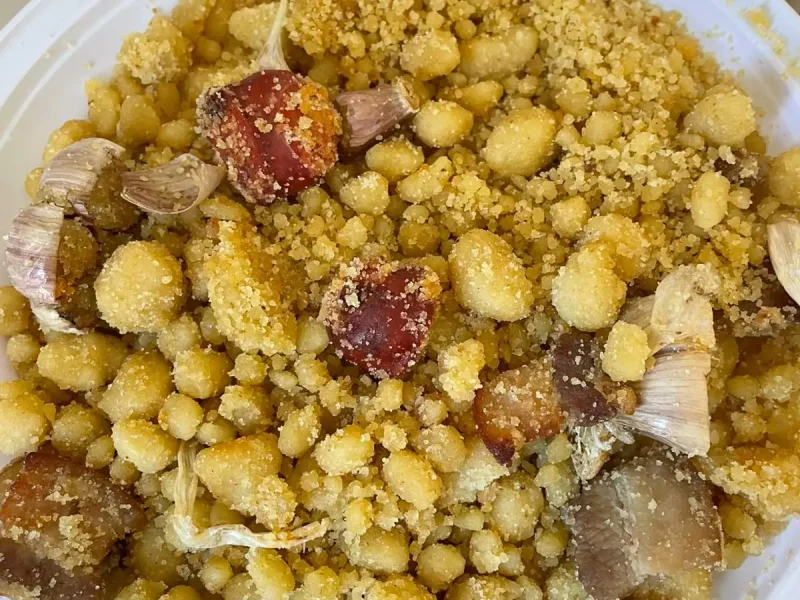 Migas con Chorizo