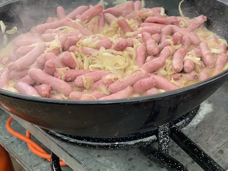 Salchichas al Vino