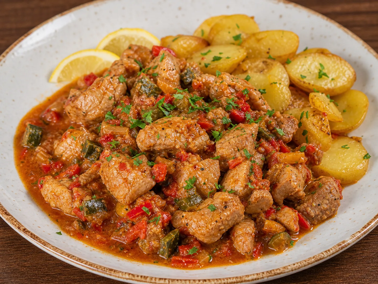 Carne Frita — plato de nuestra carta de catering
